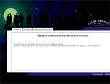 Tablet Screenshot of glowe-trotter.de